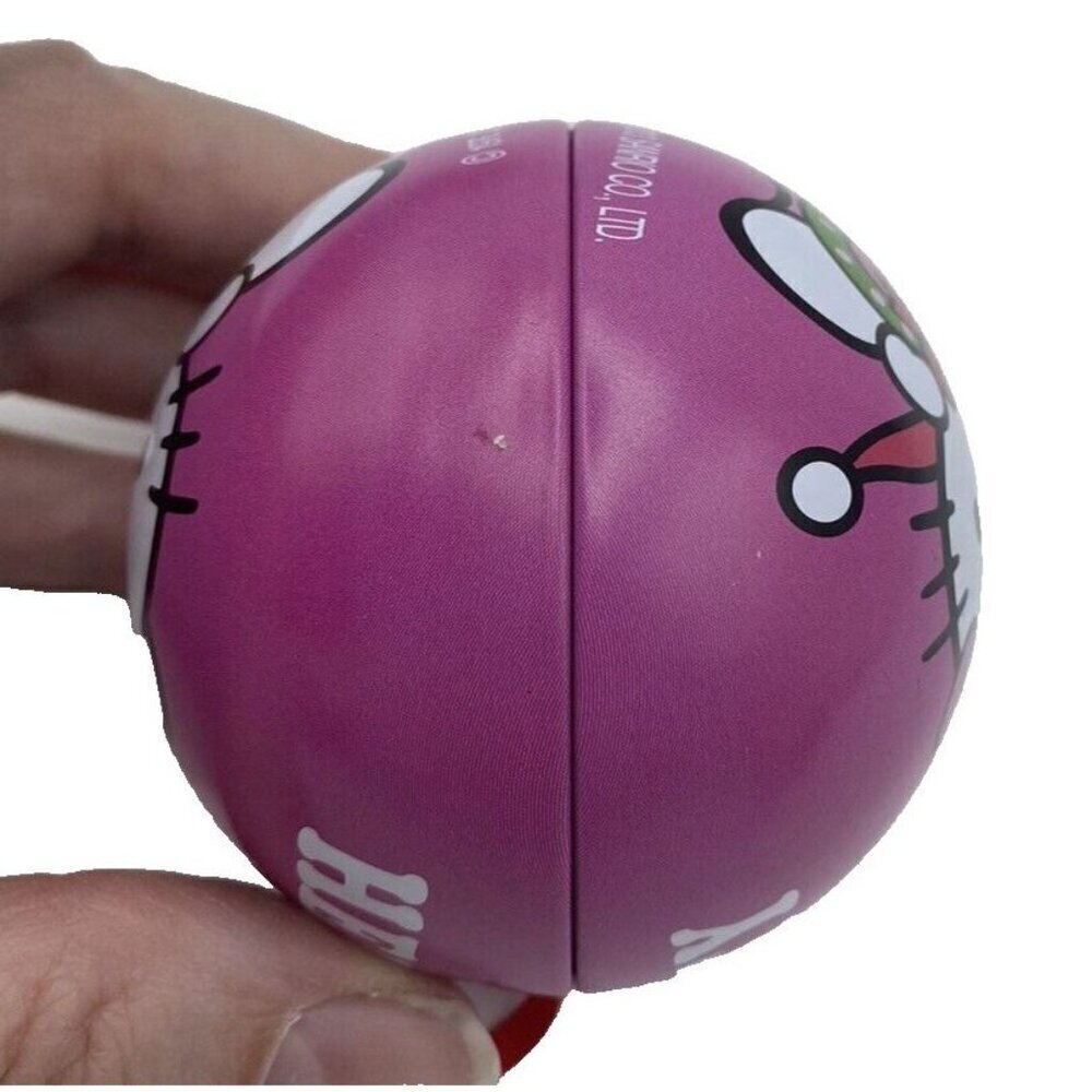 Hello Kitty Christmas Ornament Sanrio Opens Up Into 2 Parts To Fill Pink Kawaii - Picture 14 of 14